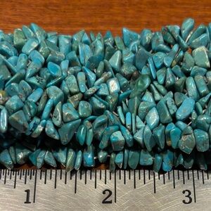 Turquoise Beaded stretchy Bracelet